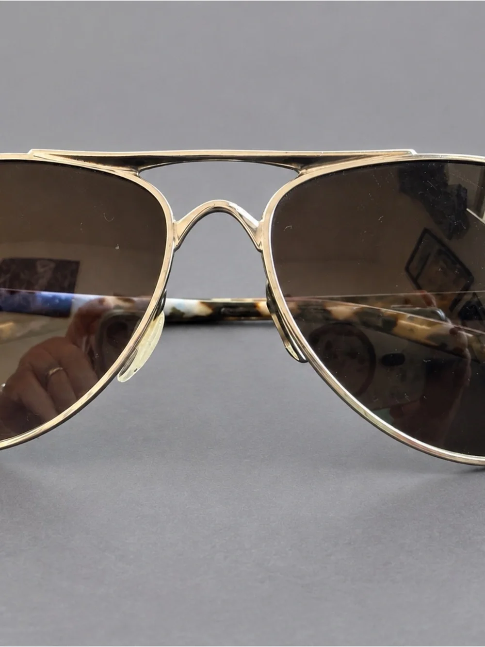 Oakley Feedback Silver Aviator Sunglasses Prizm Grey OO4079-40